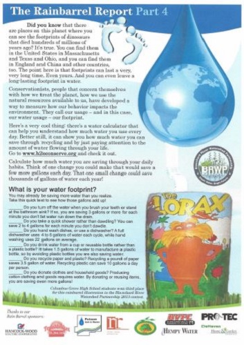 Rain Barrel Report part 4